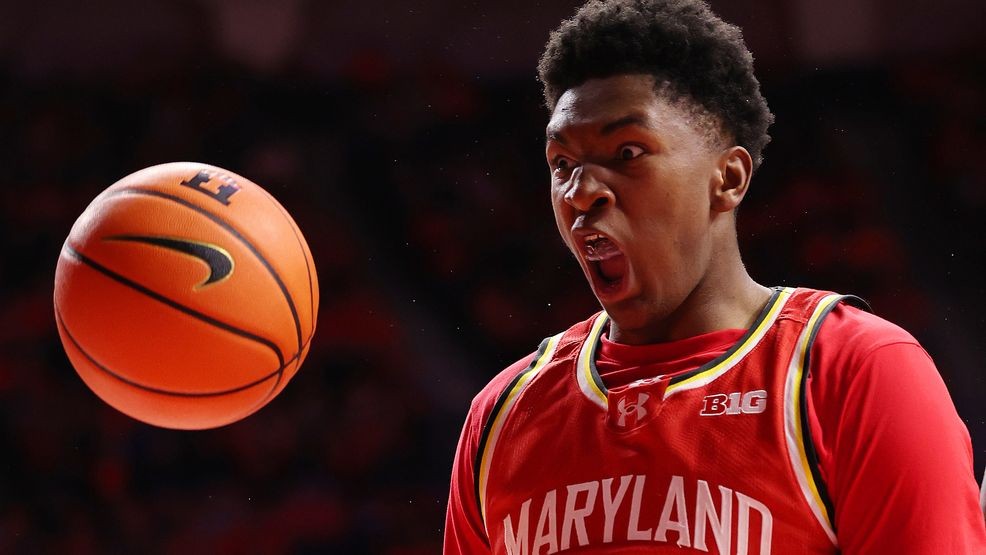 Image for story: Maryland's Derik Queen named Big Ten Freshman of the Year