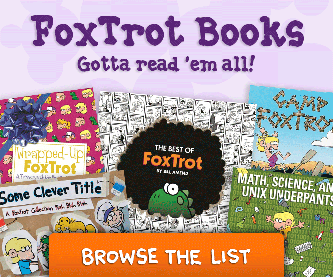 FoxTrot books by Bill Amend