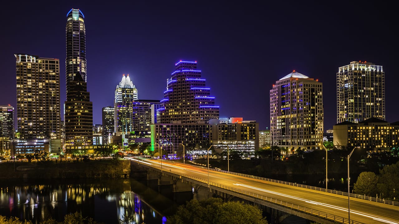 Austin, Texas skyline