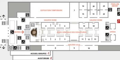 Carte du musée d'Orsay