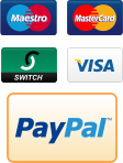 All major debit and credit cards accepted