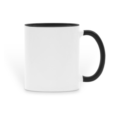 A white mug