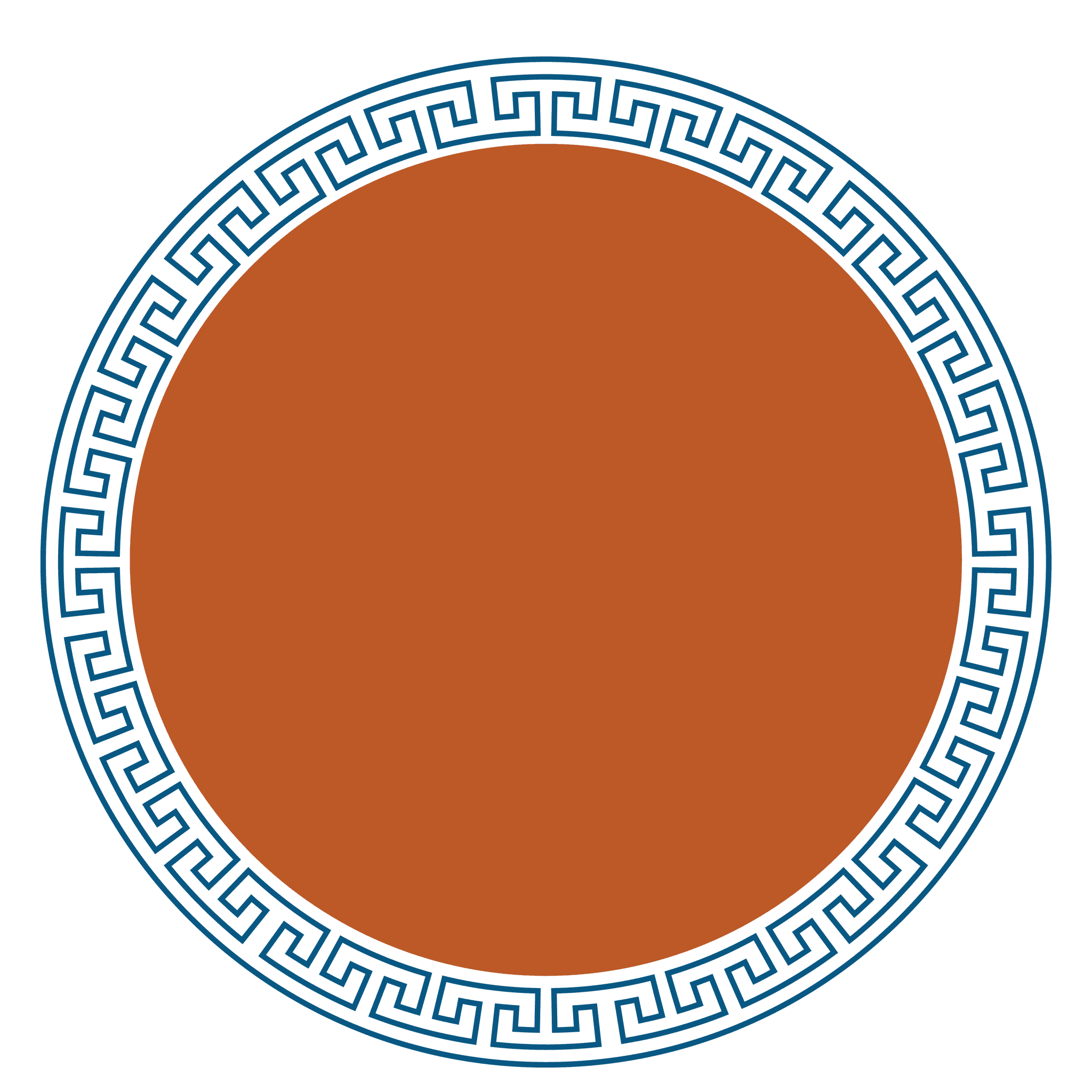 A greek design of the sun