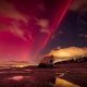 Le photographe de la baie de Somme Alexandre Hébert a capturé depuis la pointe du Hourdel les aurores boréales observées dans le ciel dans la nuit du 10 au 11 octobre 2024.