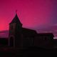 La Chapelle des Conches au-dessus de Bourg-en-Bresse (Ain) vers 1h du matin le 11 octobre 2024.