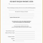 Elegant Free Printable Eviction Notice Template | Best Of Template   Free Printable Blank Eviction Notice