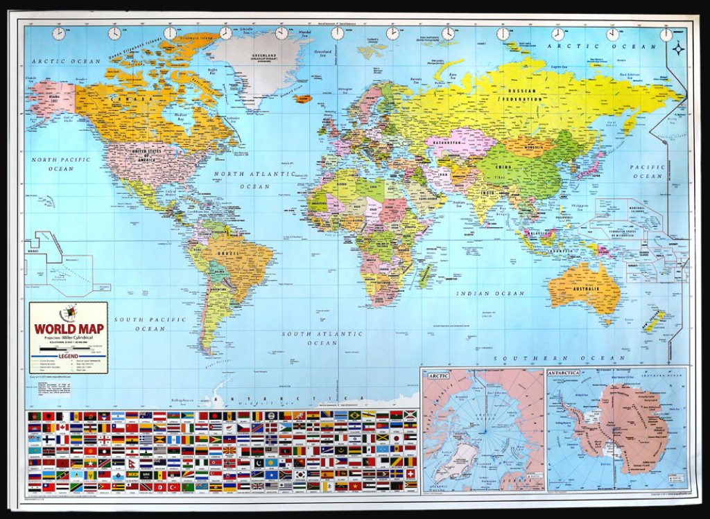 World Map Postermapsofworld throughout World Map With States And Capitals