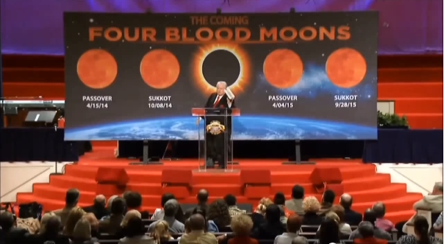 John Hagee presents information on the coming Blood Moon Tetrad.  (YouTube capture)