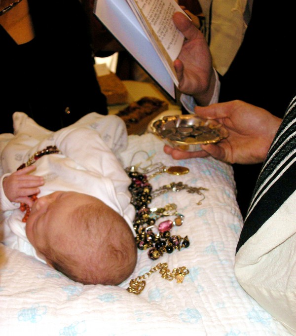 Jewish tradition-redeeming the firstborn