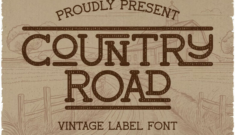 Country Road Font