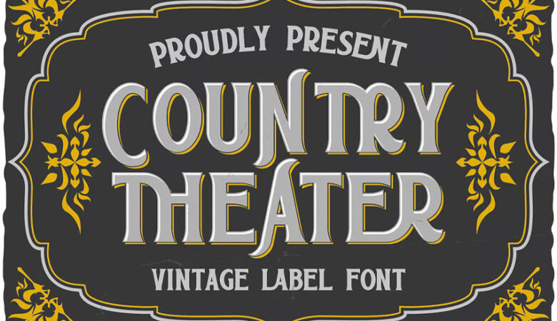 Country Theater Font