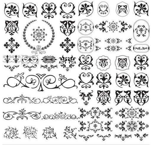 Design Floral Ornaments vector