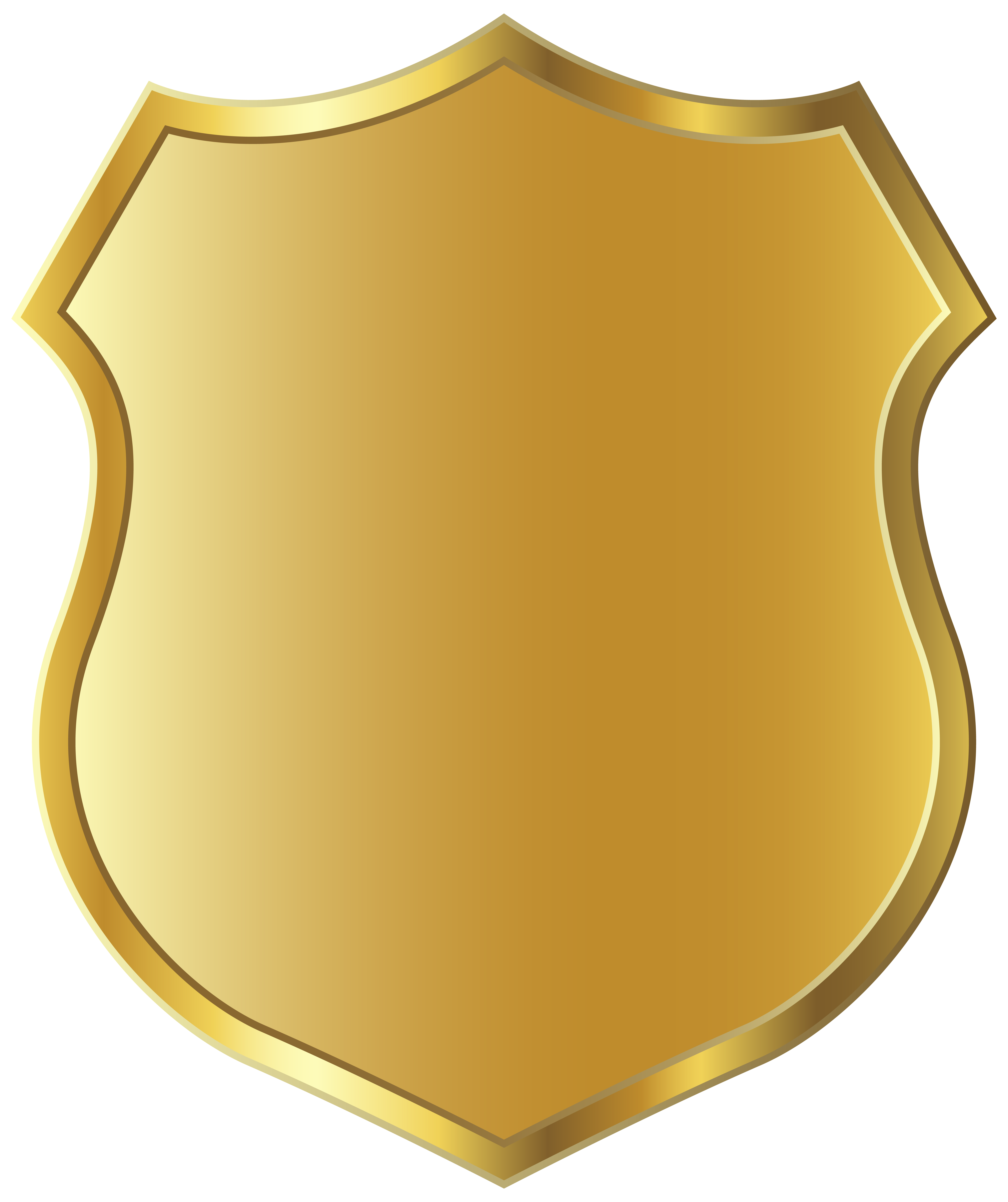 Golden Badge Template Png Clipart Picture Escudos Vector Insignias | My ...