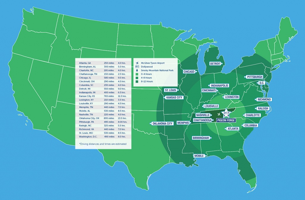 Official Pigeon Forge Vacation Guide - Visit Pigeon Forge, Tn - Printable Map Of Pigeon Forge Tn