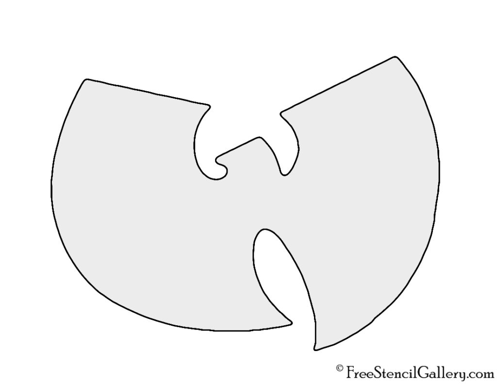 Wu Tang Clan Logo Stencil | Free Stencil Gallery