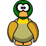 Cartoon Duck