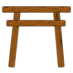 Wood Torii