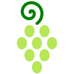 Green grapes icon