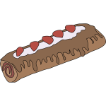 Yule Log Cake