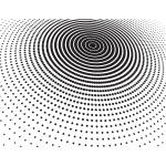 Black dots burst