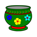 Plant pot 1c