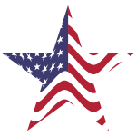 American Flag Star