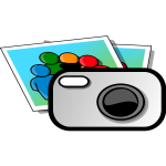 Photo camera vector illustration