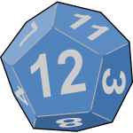 Popular game dice