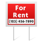 For Rent Sign