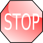 stop sign