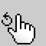 Rotate cursor sign