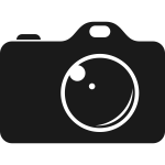 Camera icon silhouette