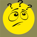 Perplexed smiley icon vector image