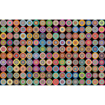 Prismatic Groovy Concentric Background 2