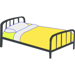 A single bed