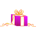 Gift vector image