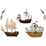 Pirate ships