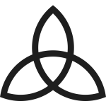 Triquetra drawing