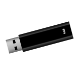 USB flash drive vector image