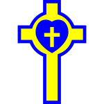 Lutheran colorful cross