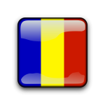 Andorra flag button vector