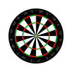 Darts target