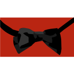 Bow tie vector graphics