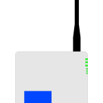 Wifi Router WRT54GC vector image