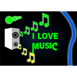 I love music