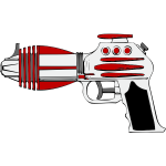 Child toy gun vector clip art