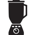 Kitchen blender icon