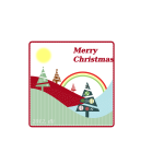 Merry Christmas Background Vector