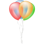 Balloons vector image