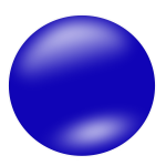 blue circle